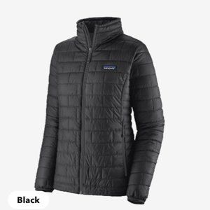 Women's Patagonia Nano Puff Jacket Black